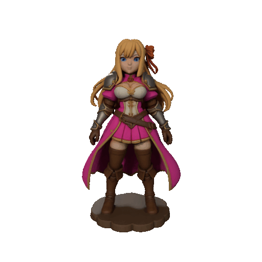 Anime Warrior animated preview